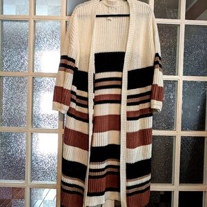 Striped Cardigan